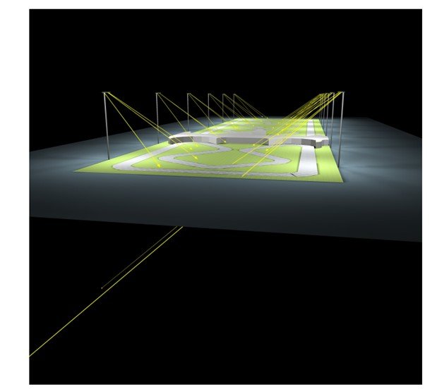 LEd lighting simulation