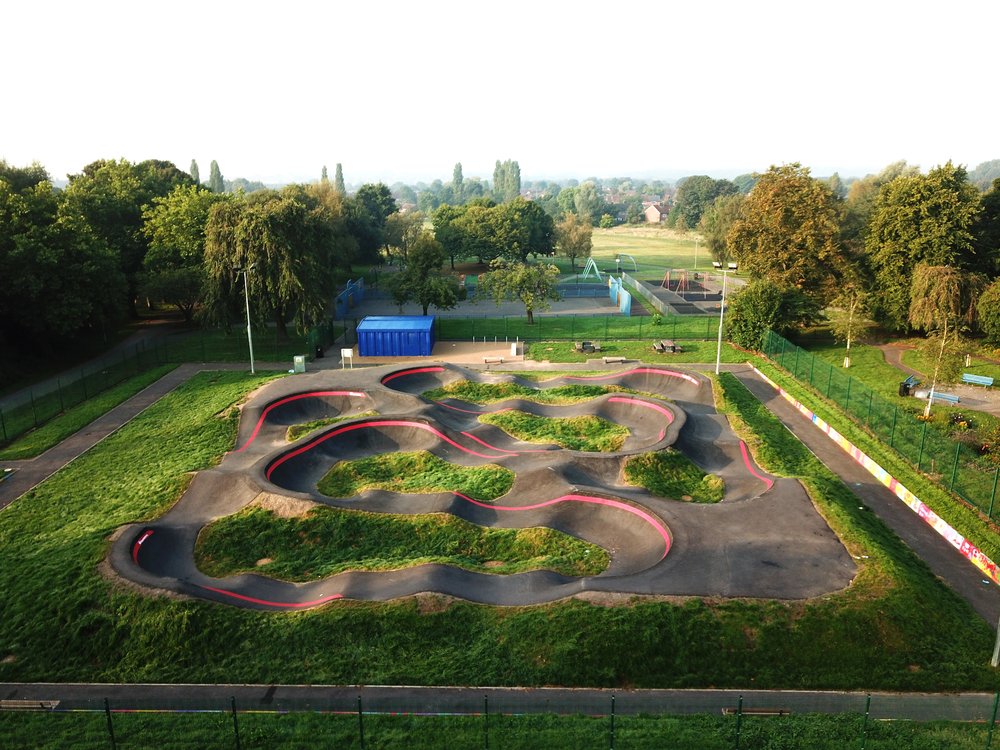 Peel park pump track