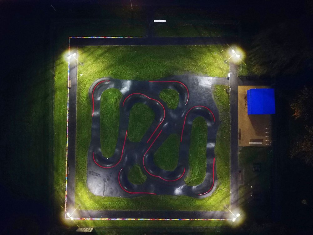 Peel park pump track